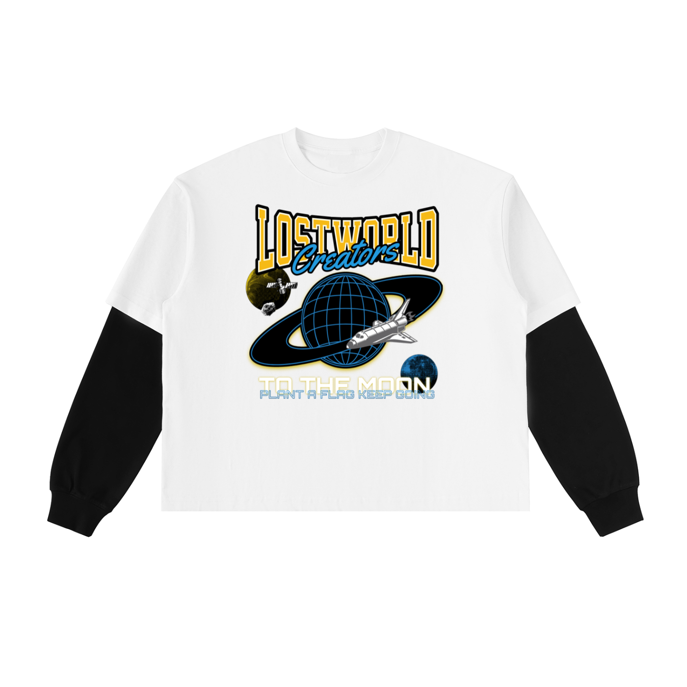 Year 1 Contrast Sleeve  T-Shirt