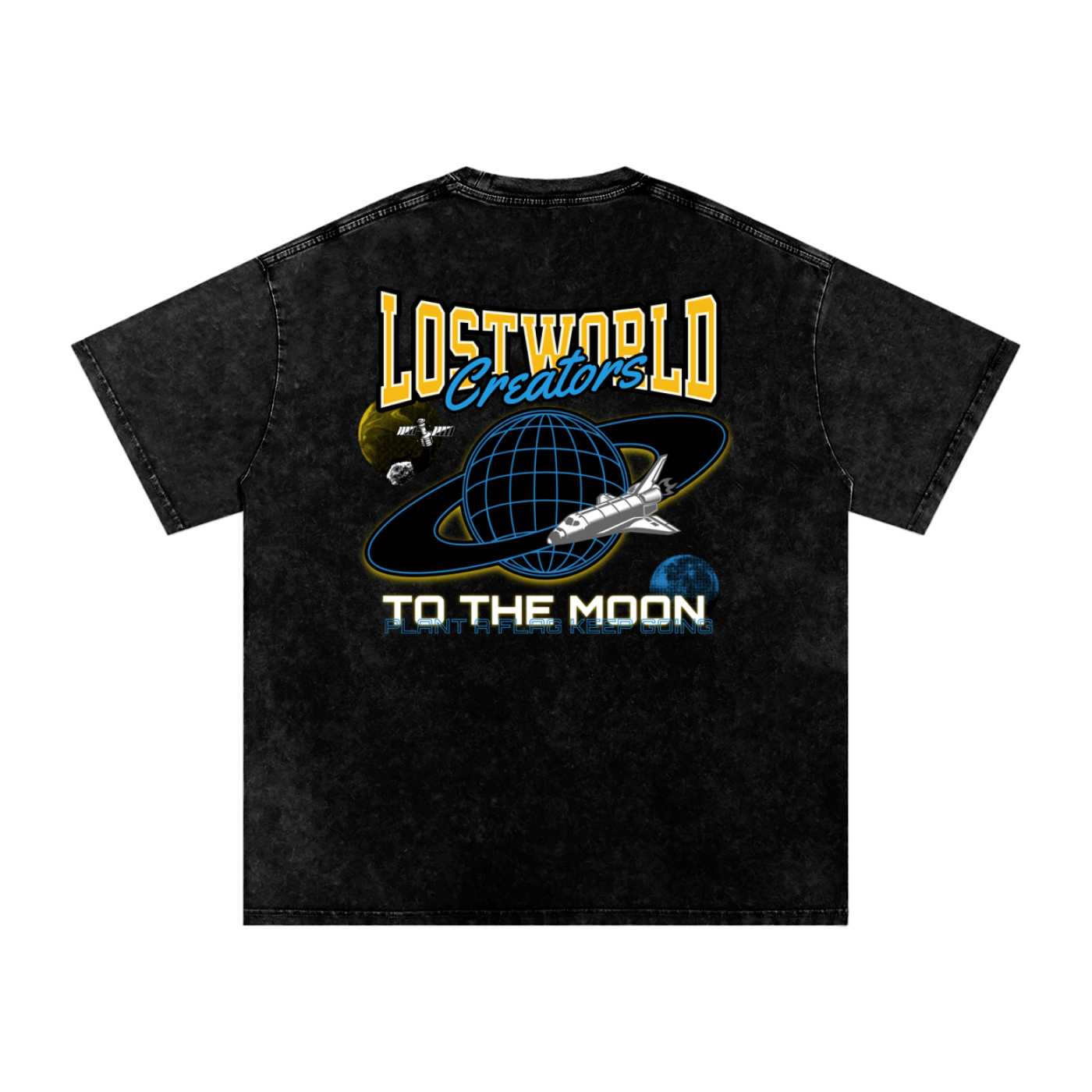 Year 1 Snow Washed Oversized T-Shirt