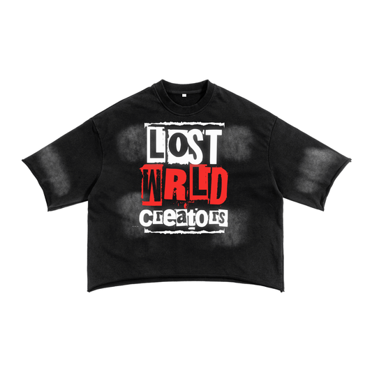 LWC LOSTWORLDORDER  Raw Edge T-shirt