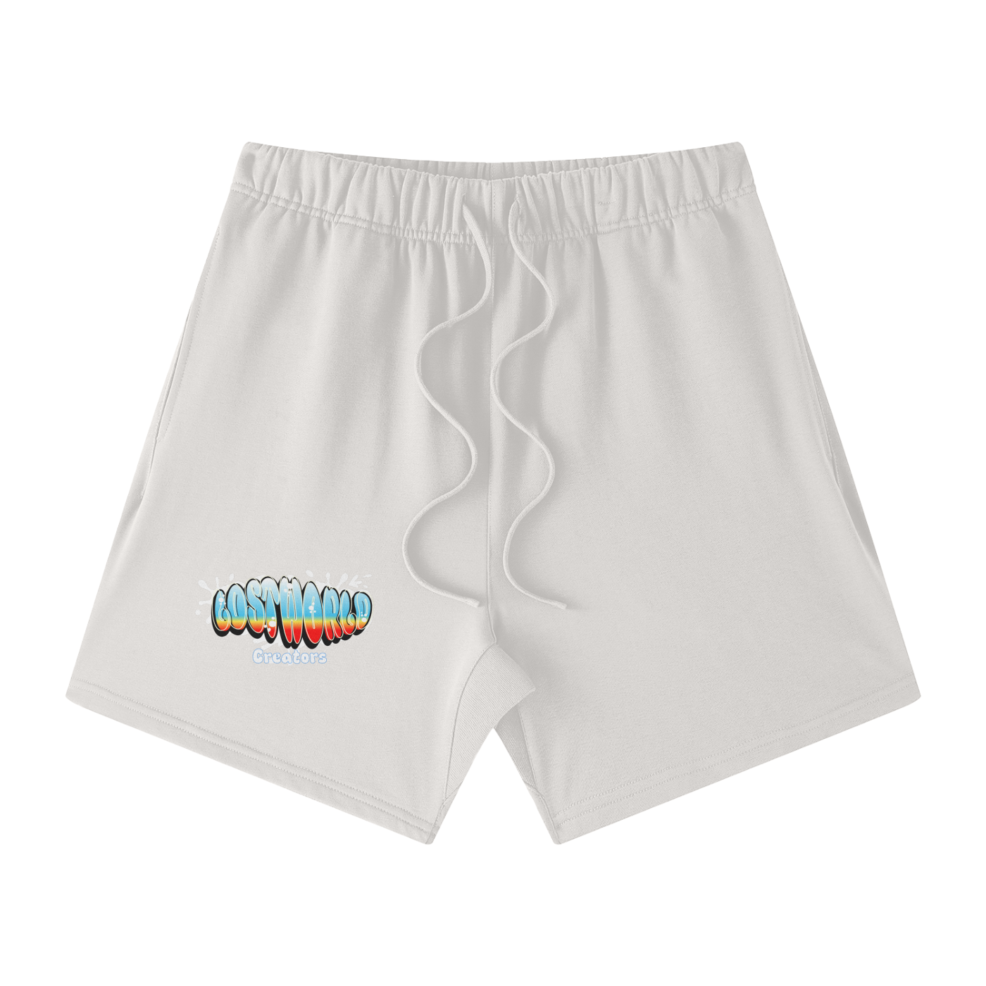 Lwc Splatter Loose Fit FOG 100% Cotton Shorts