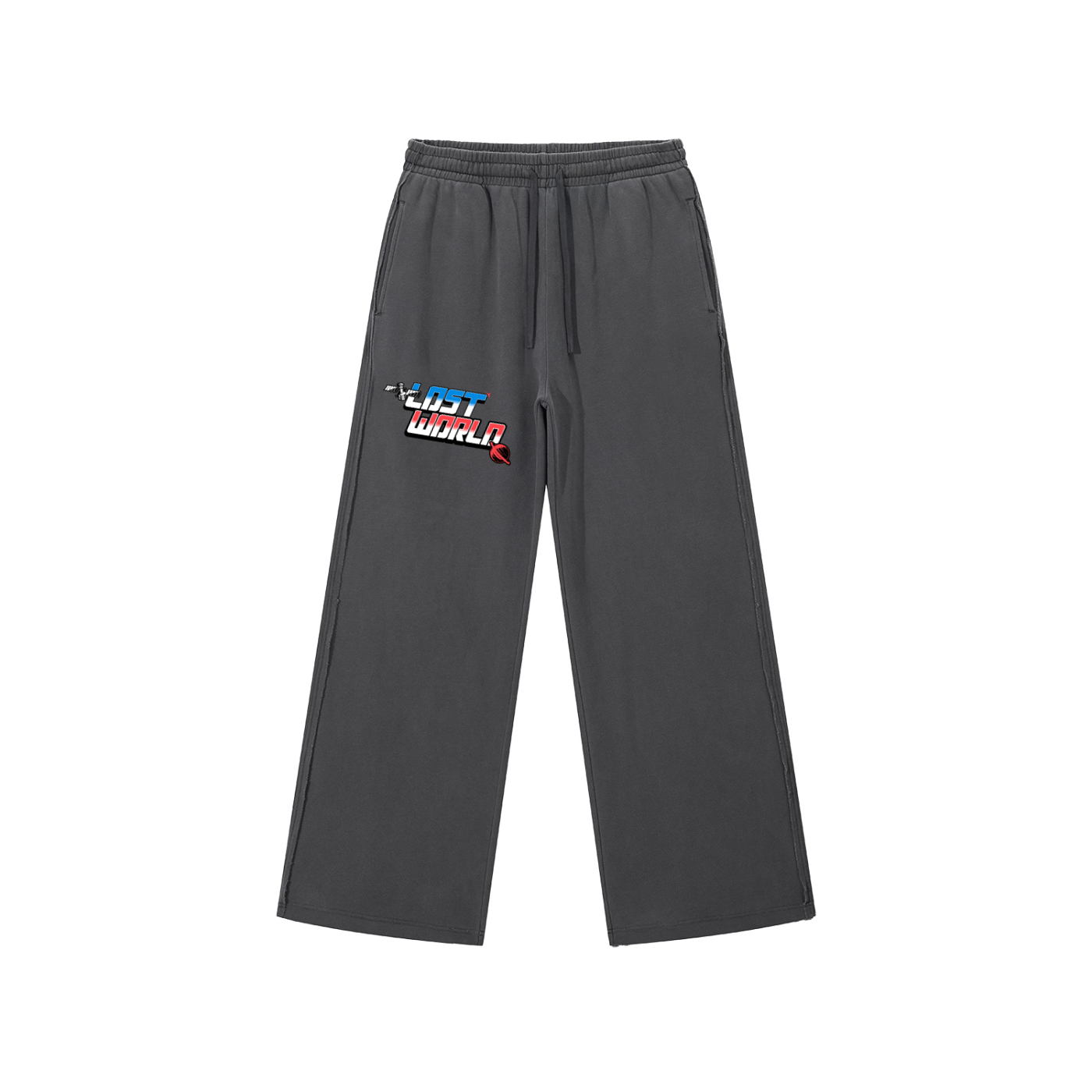LWC Snow Washed Raw Edge Sweatpants