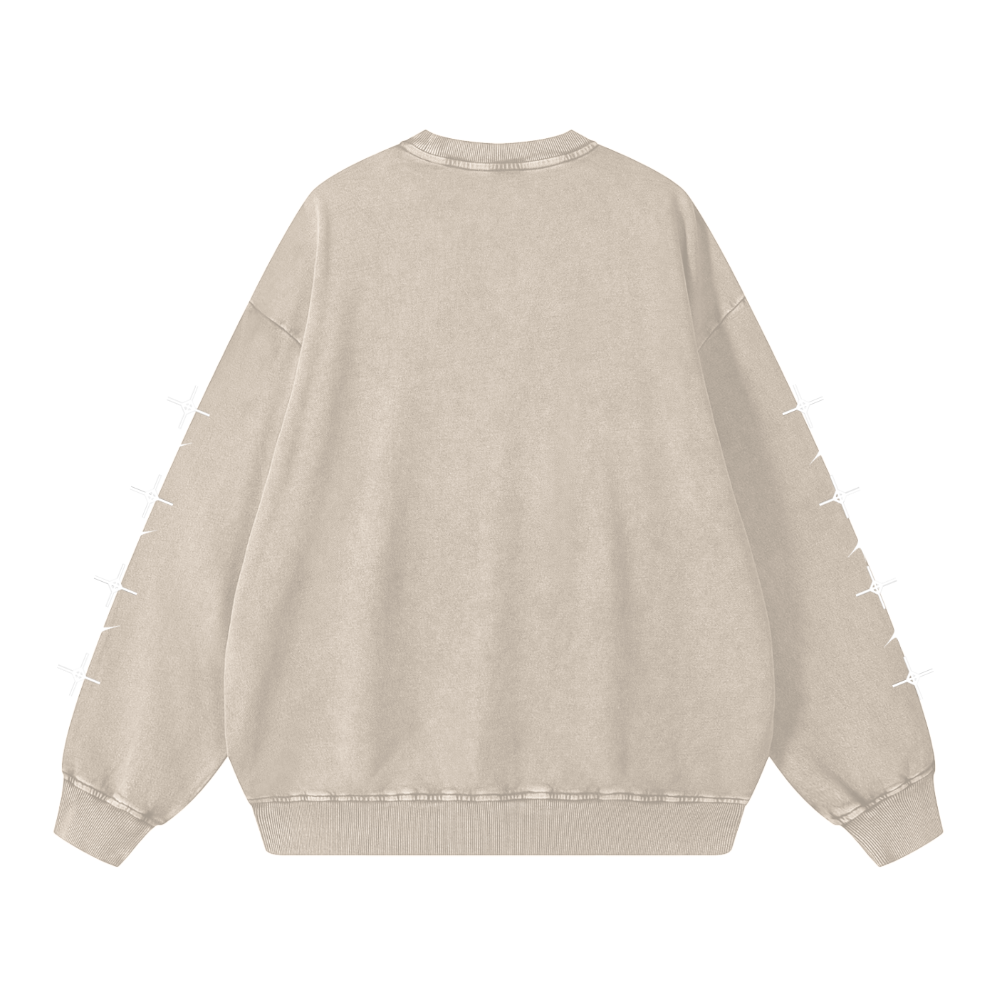 LWC Globe Snow Washed Oversized Sweatshirt