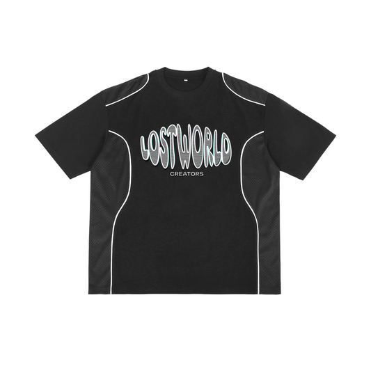 Lostworld Dizzy Piped Panel T-Shirt