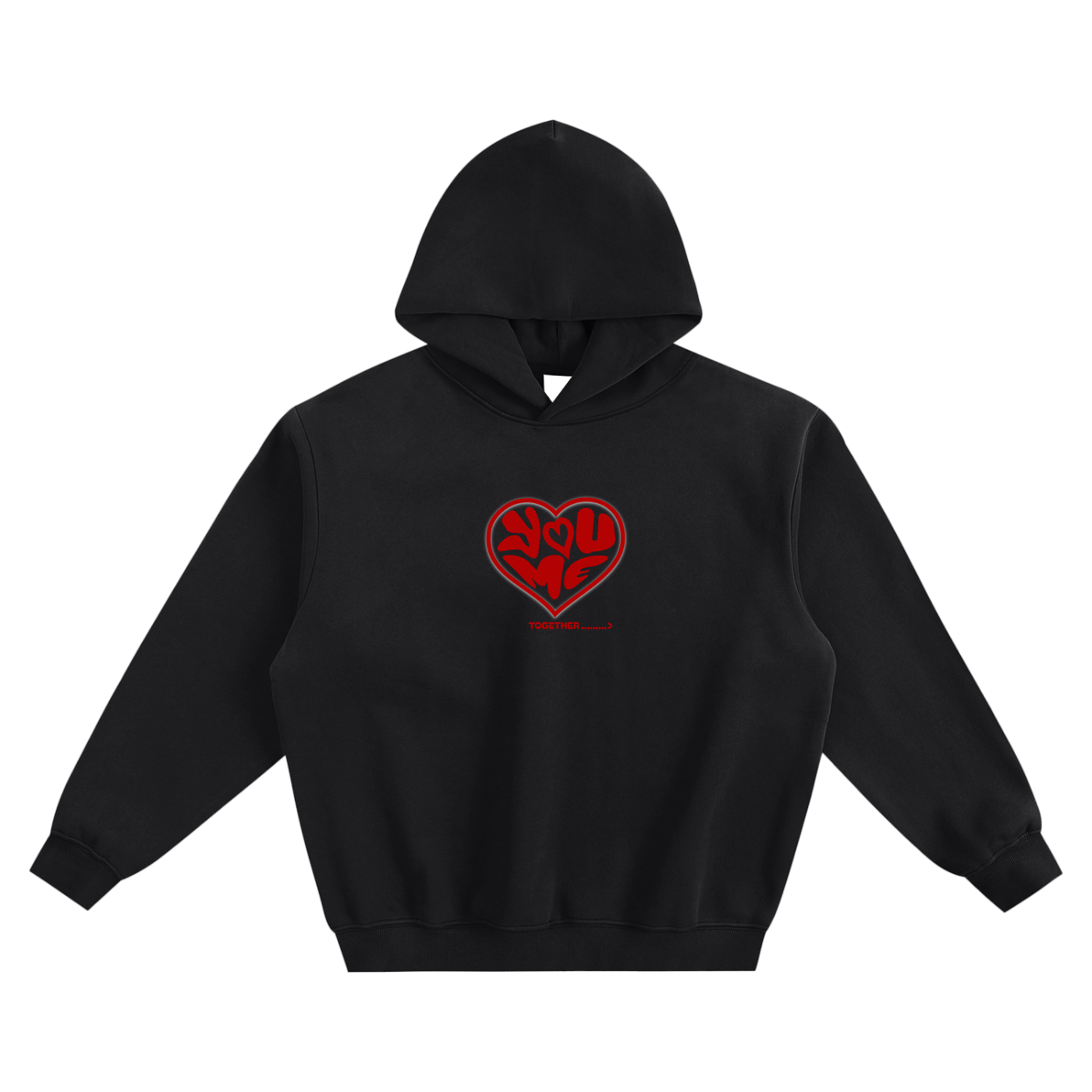 VDAY LWC Fleeced Boxy Hoodie