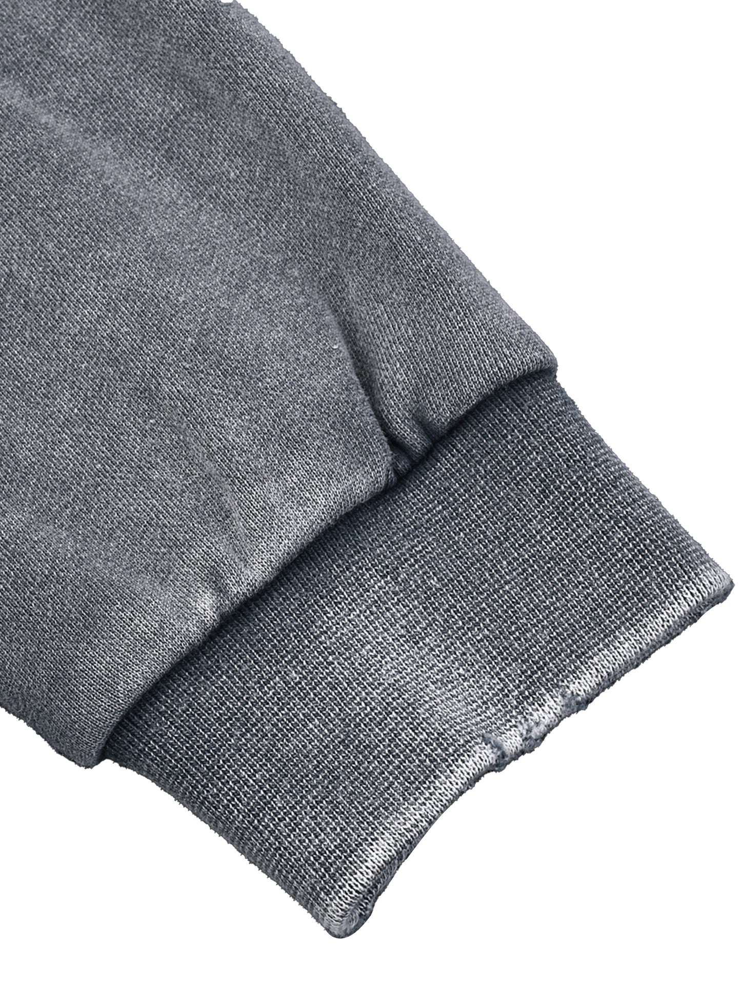 LOST GIRL LWC Snow Washed Raw Edge Cropped Sweatshirt